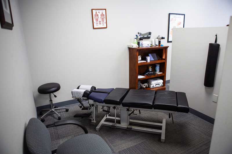 chiropractic room